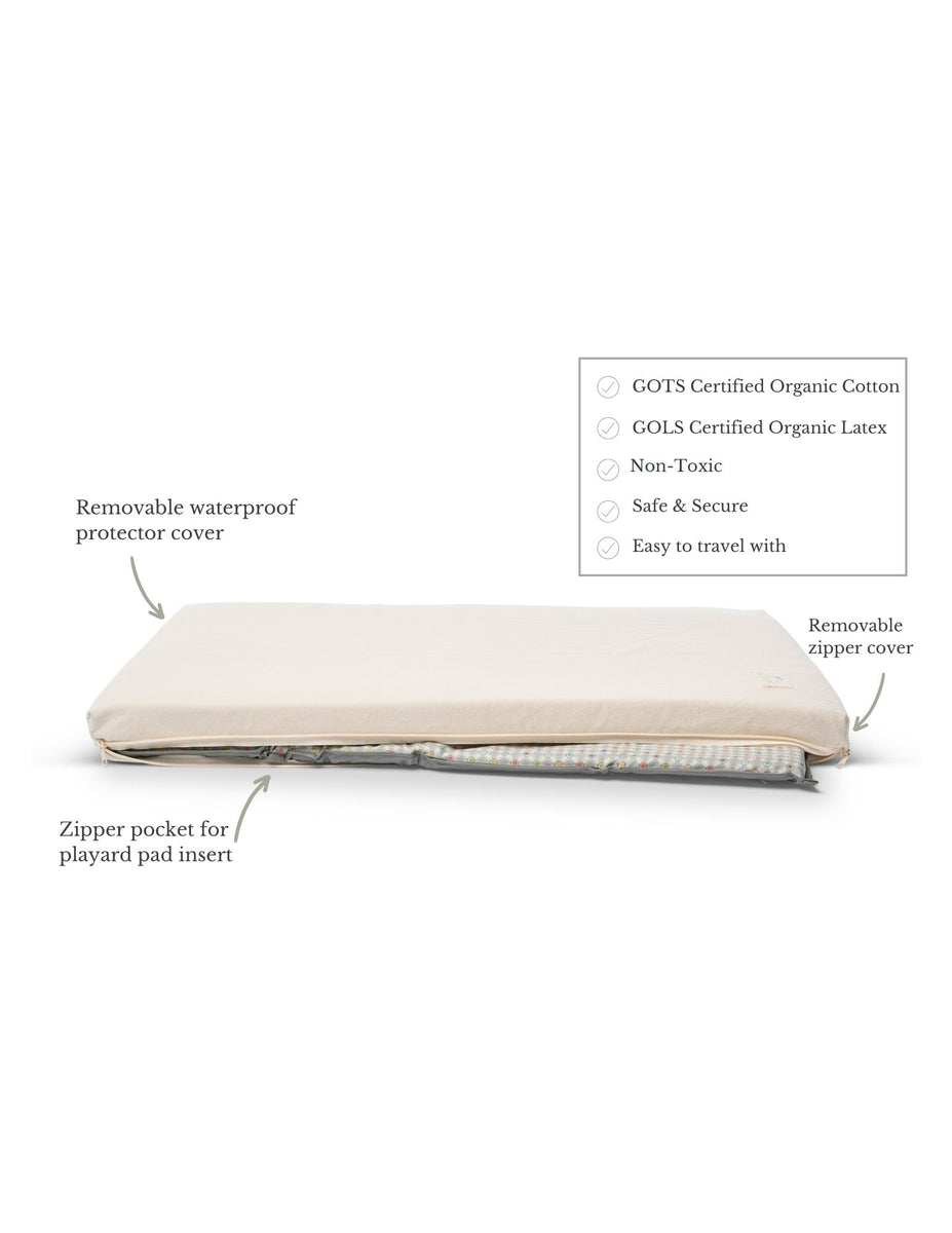 Playard Organic Mattress Topper Ecobaby Organics